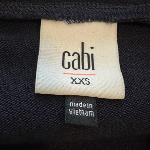 Cabi Long Sleeve Navy Dress with pocket Size XXS - Picture 3 of 10